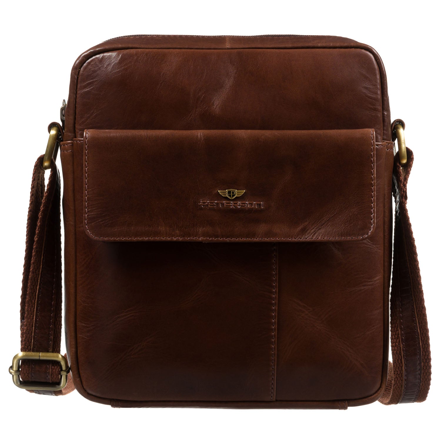 Rankinė vyrams Peterson, ruda R484