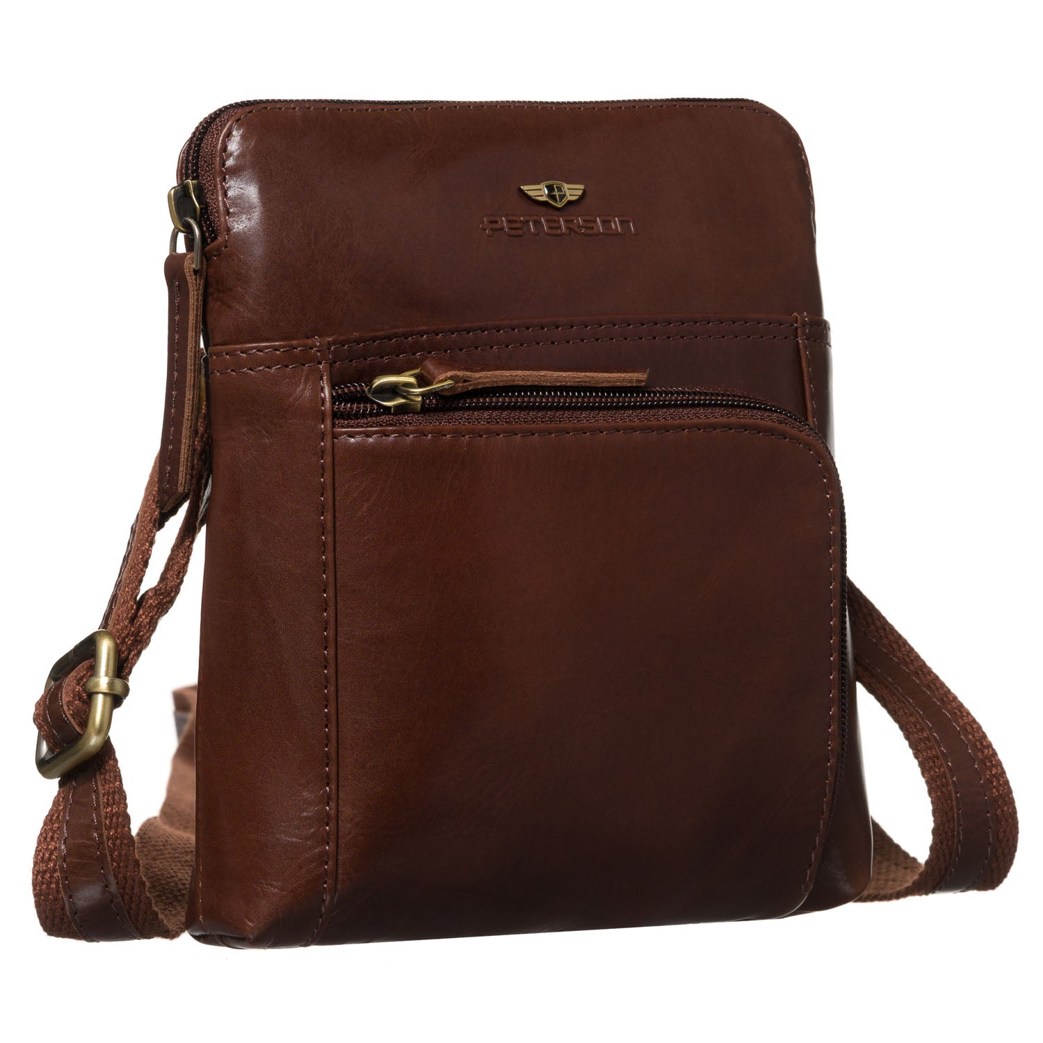 Rankinė vyrams Peterson, ruda R524