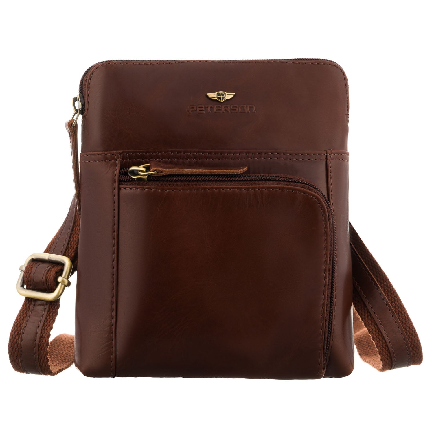 Rankinė vyrams Peterson, ruda R524