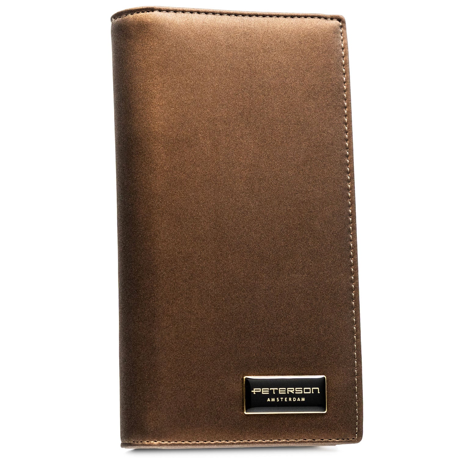 Vidutinė piniginė moterims Peterson, ruda PT105