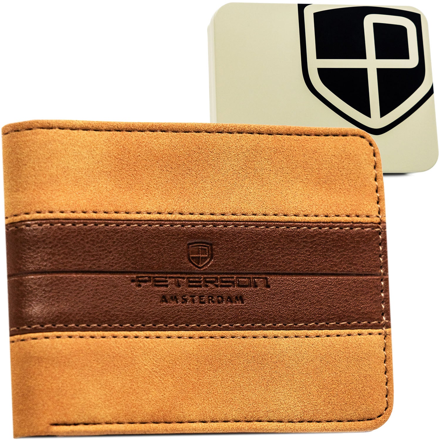 Piniginė vyrams Peterson, rudas N445
