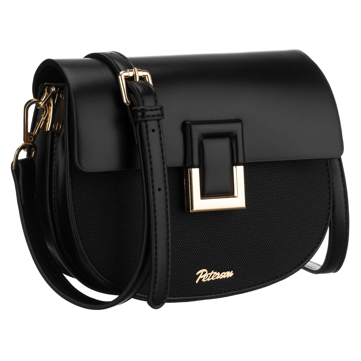 Maža rankinė moterims Peterson, juoda 1467