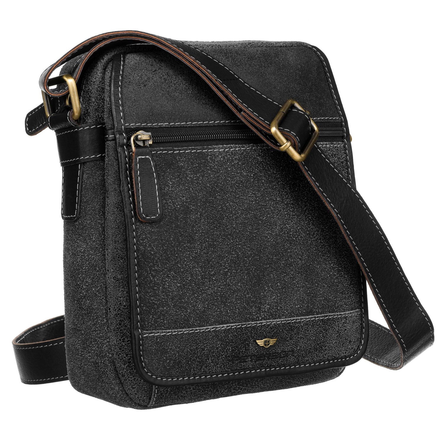 Maža rankinė vyrams Peterson, juoda R34