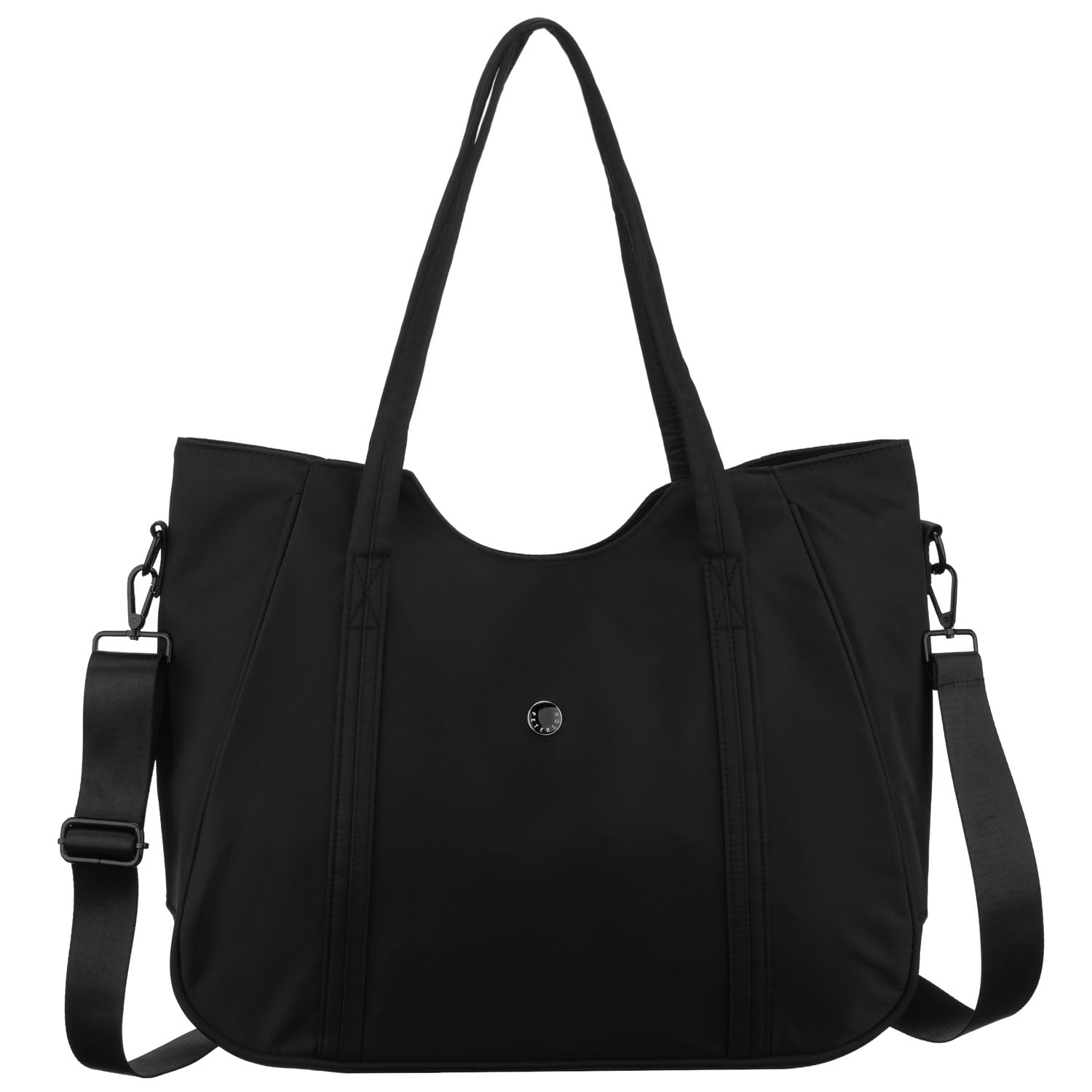 Didelė rankinė moterims Peterson, juoda B567