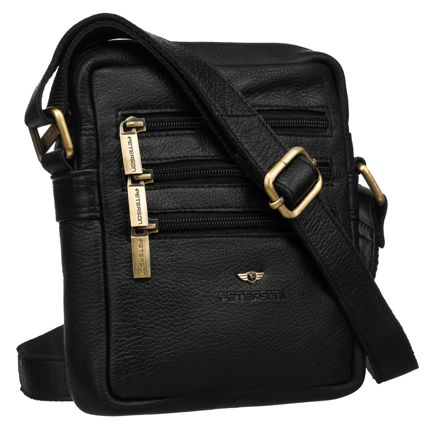 Rankinė vyrams Peterson, juoda R393