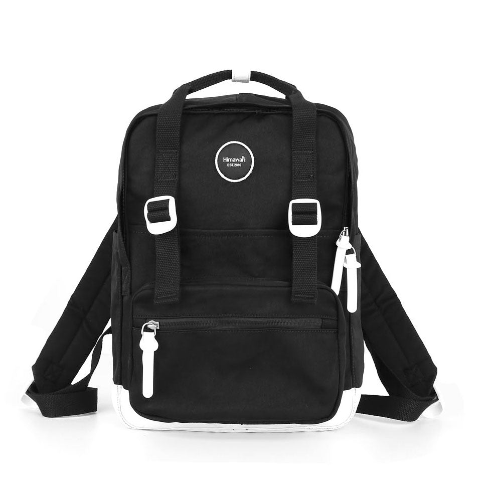 Moteriška kuprinė su išorine kišene Himawari, juoda