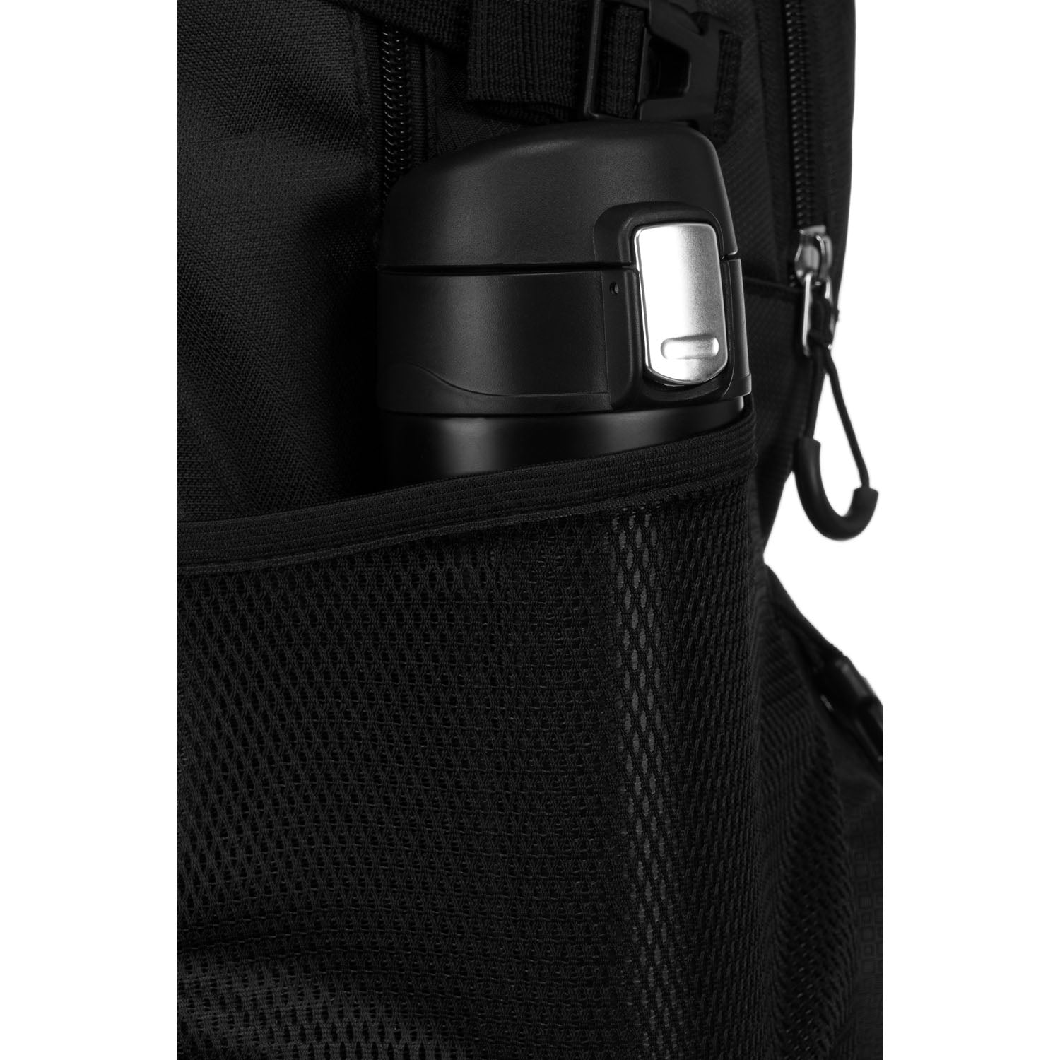 Turistinė kuprinė, juoda, poliesteris N398