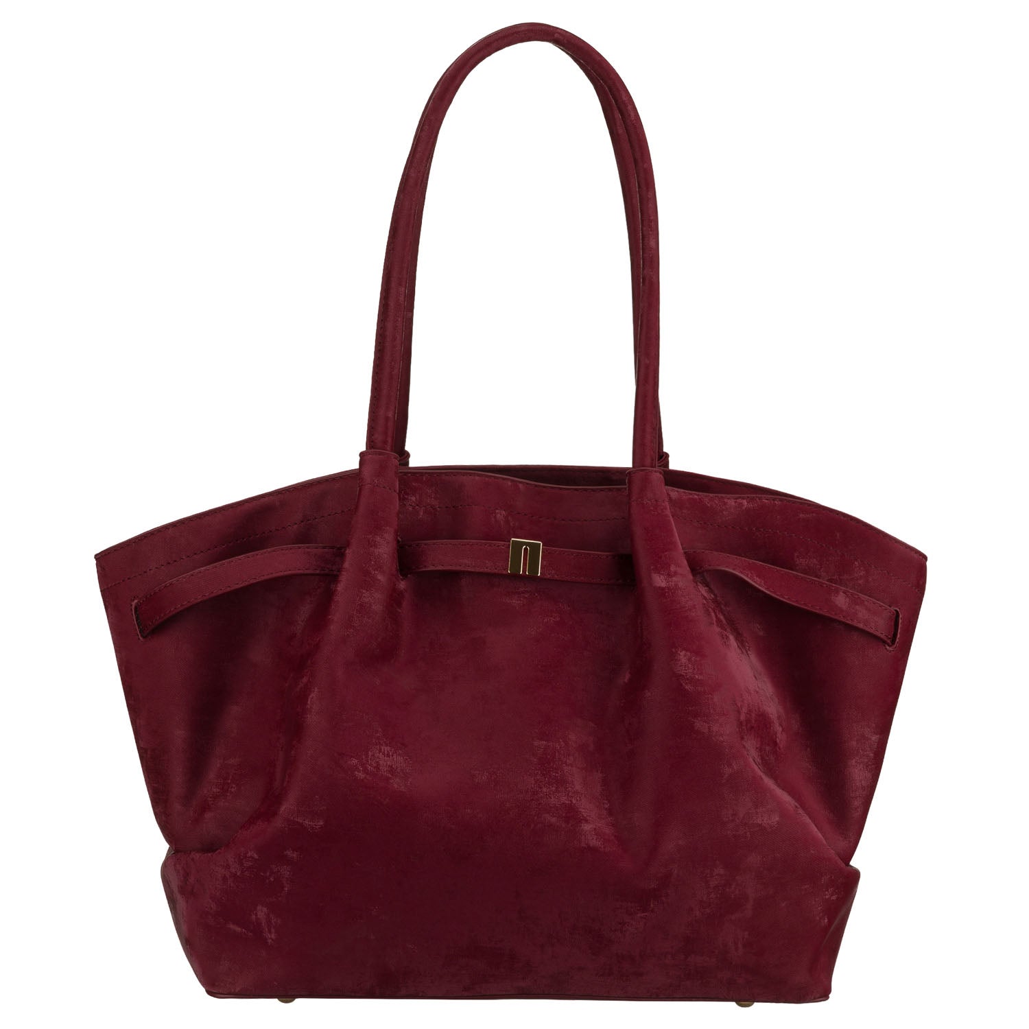 Didelė moteriška shopper tipo rankinė Peterson, bordo AX36