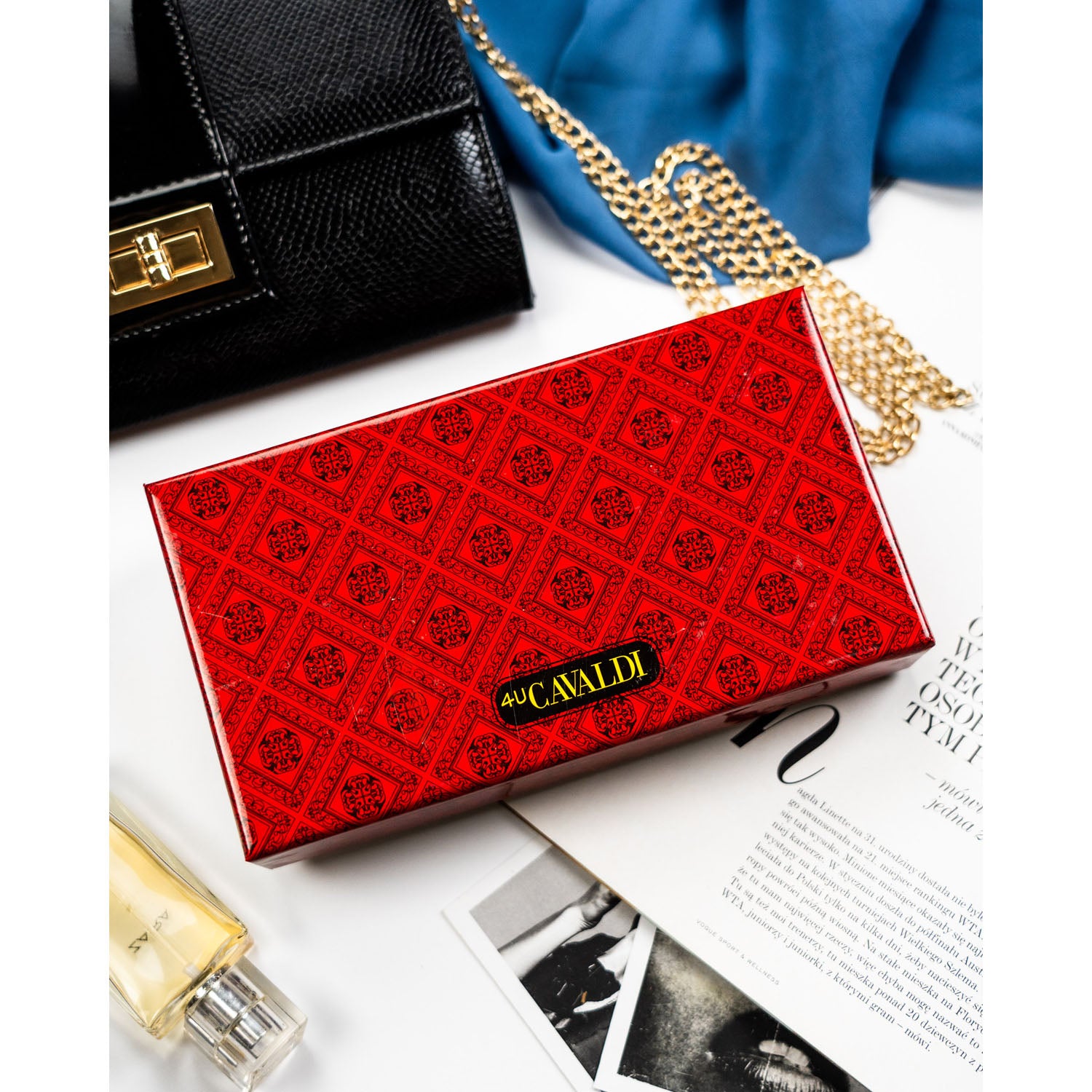 Didelė piniginė moterims 4U Cavaldi, juoda PT42