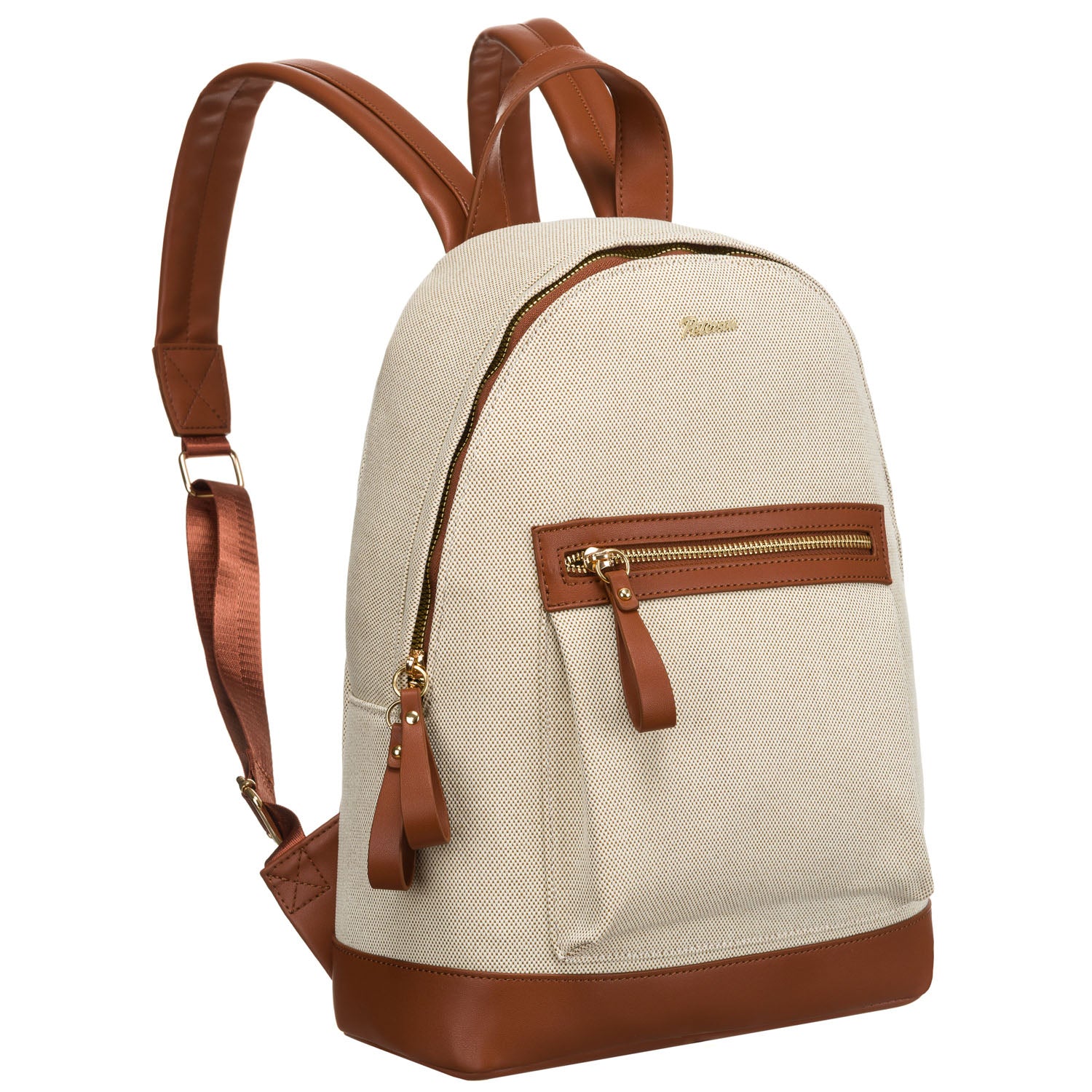 Didelė kuprinė moterims Peterson, smėlio-ruda