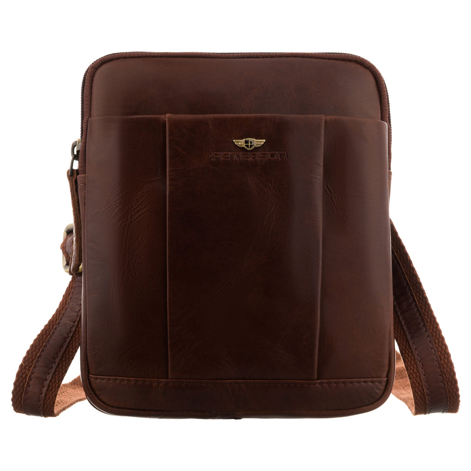 Rankinė vyrams Peterson, ruda R466