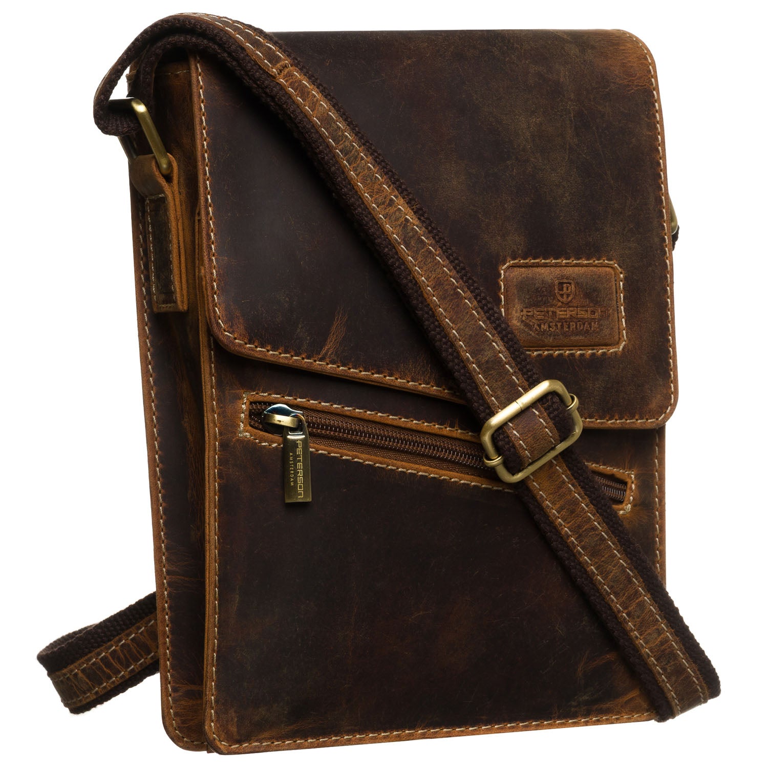 Rankinė vyrams Peterson, ruda R595