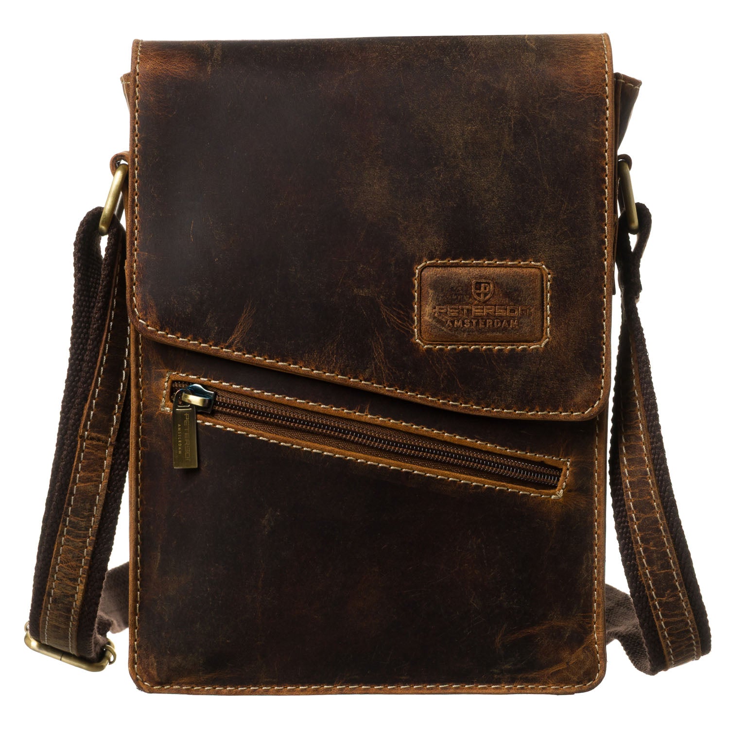 Rankinė vyrams Peterson, ruda R595