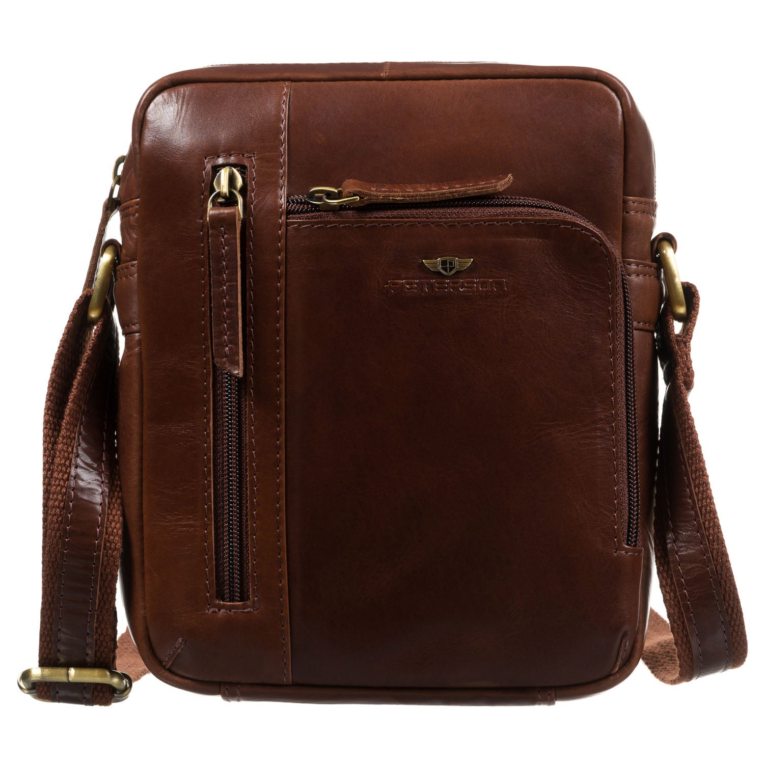 Rankinė vyrams Peterson, ruda R450