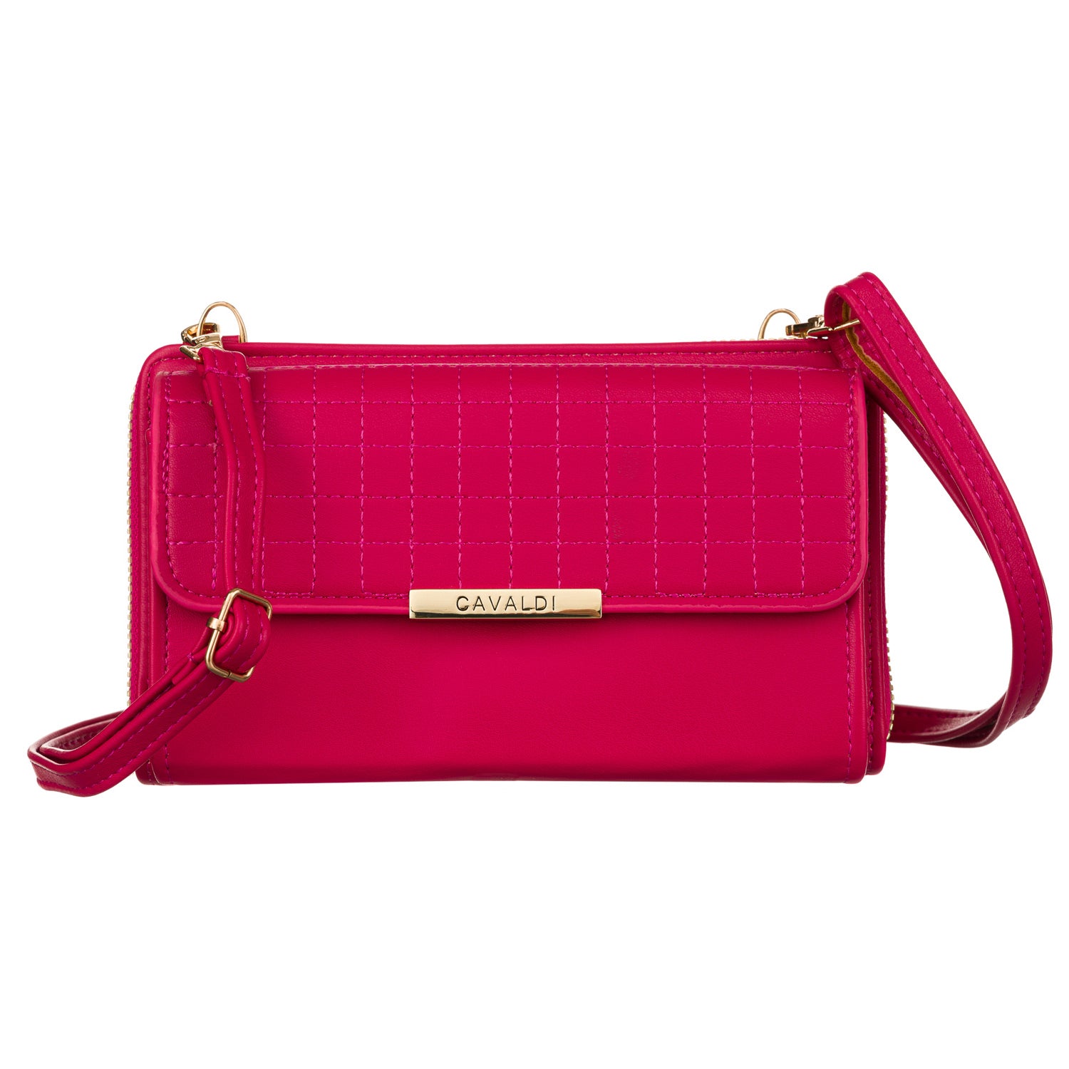 Maža elegantiška rankinė Cavaldi, rožinė A0156