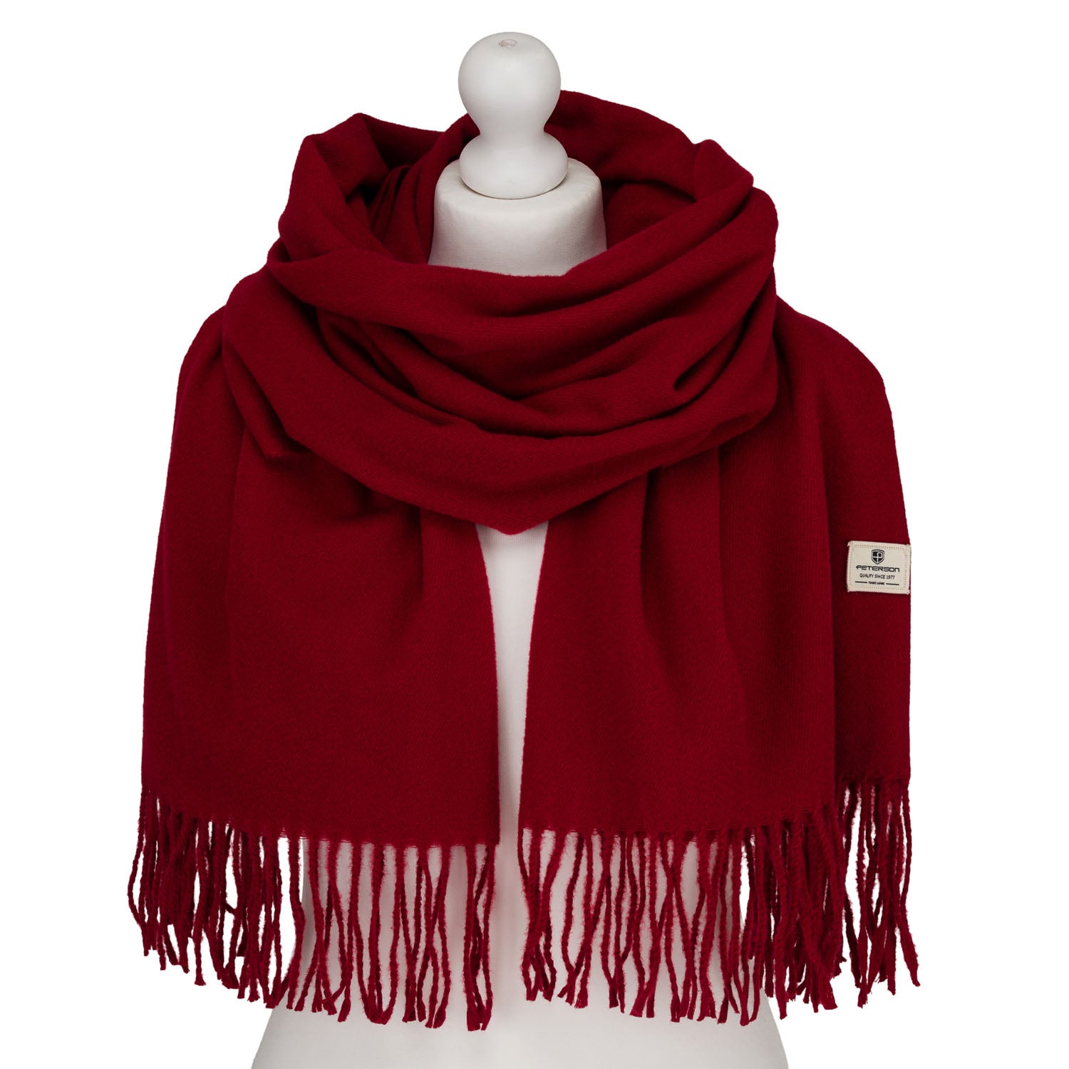 Šalikas moterims Peterson, raudona S7