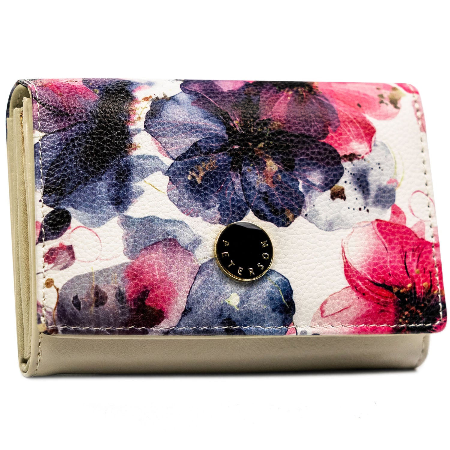Piniginė moterims Peterson, gėlėtas PT57