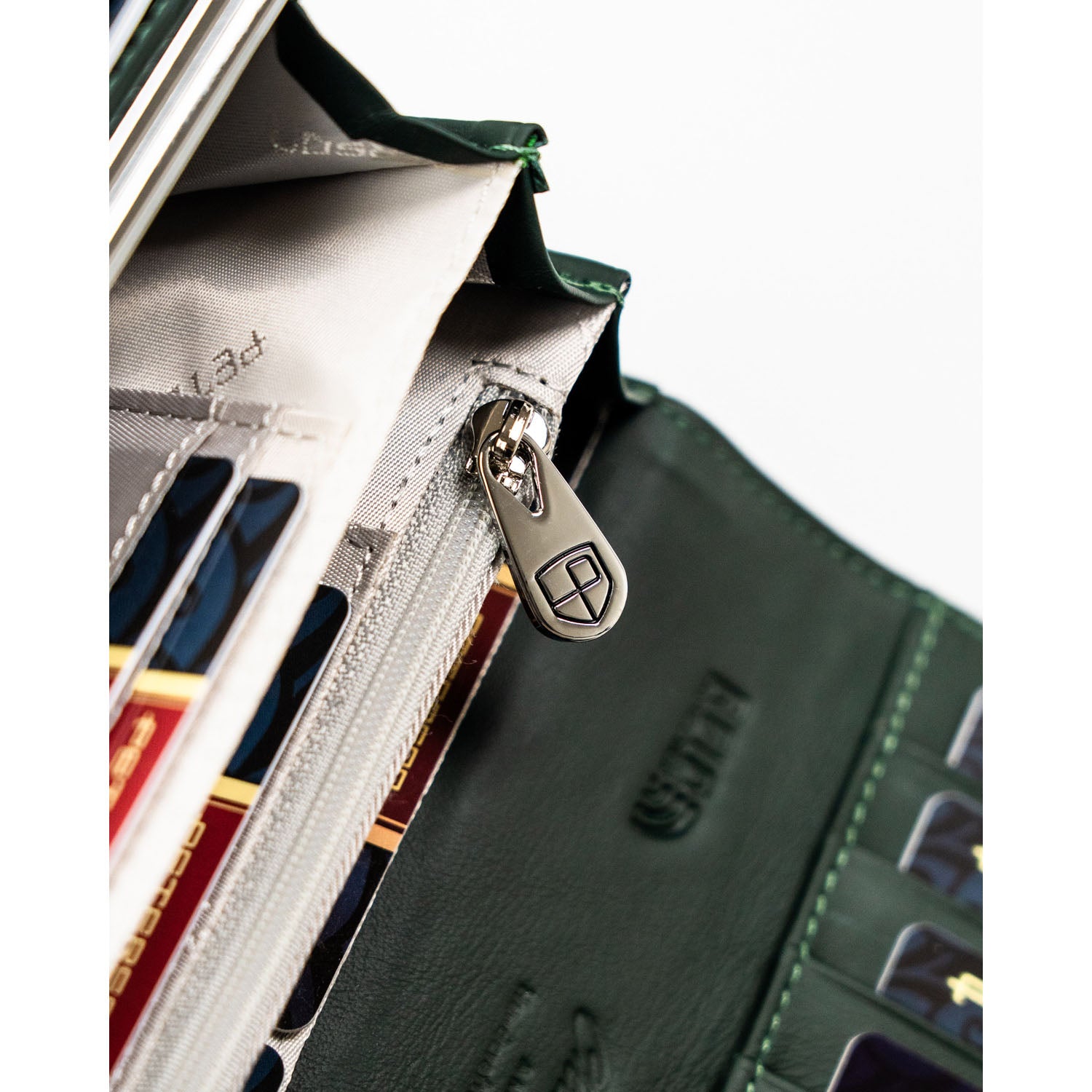 Piniginė moterims Peterson, žalia N470