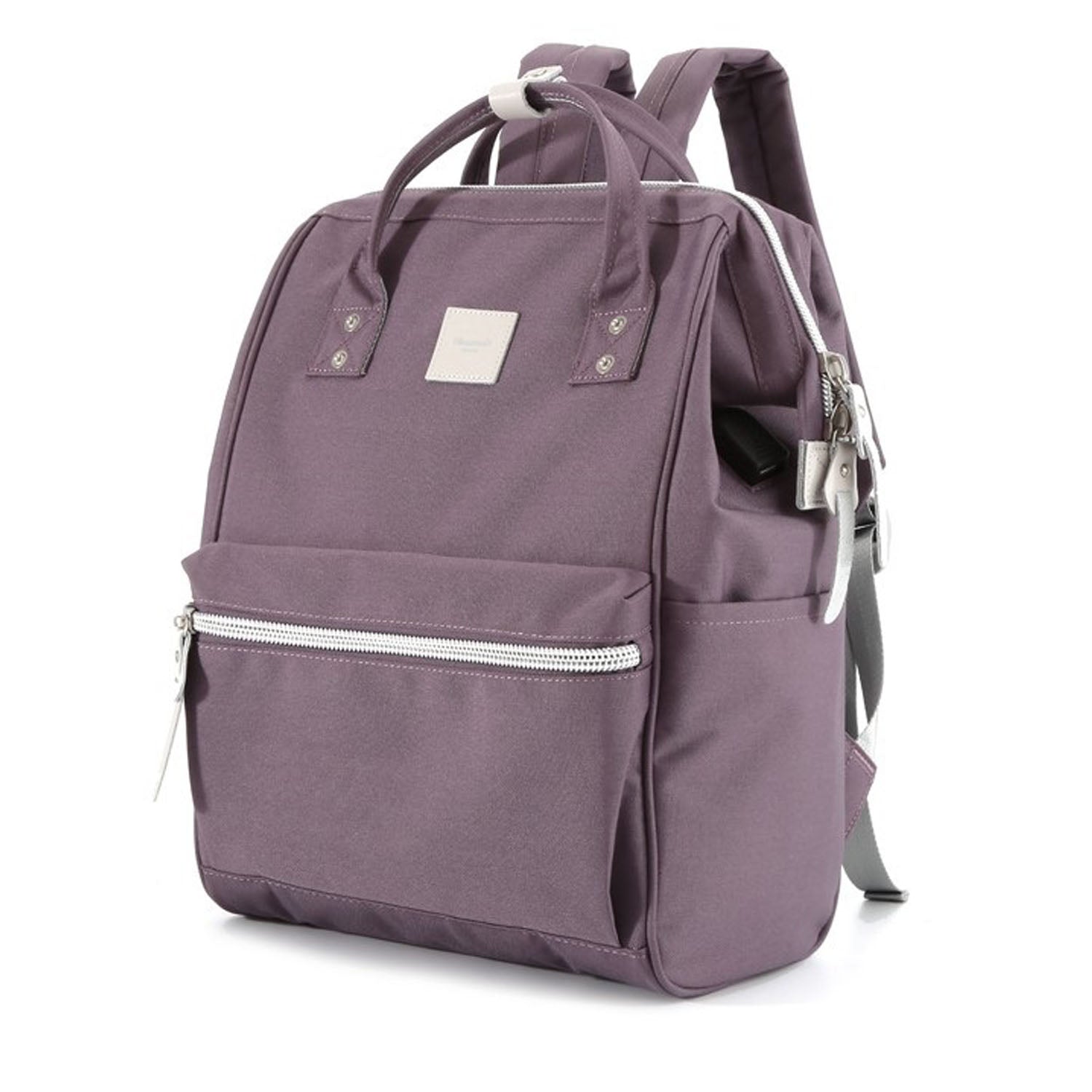 Violetinė kuprinė su reguliuojamomis petnešomis Himawari