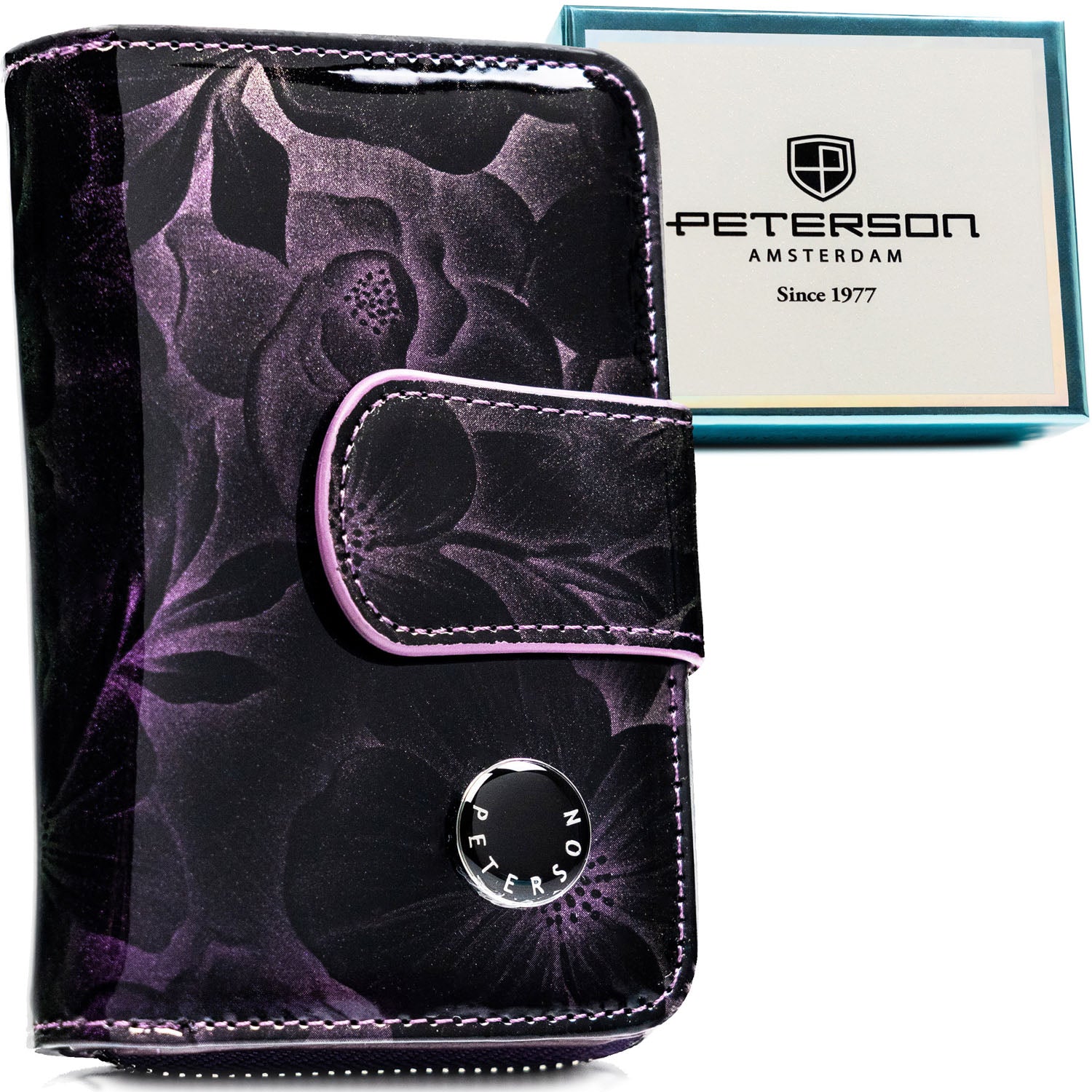 Piniginė moterims Peterson, violetinis PT7