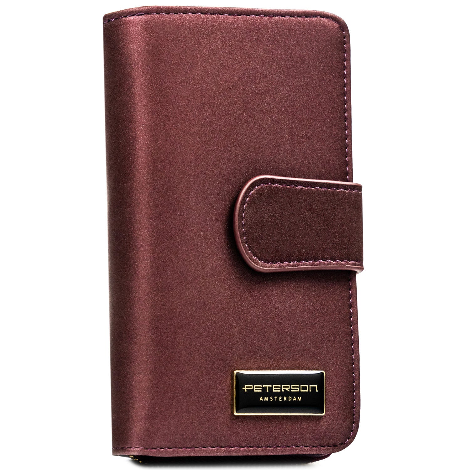 Vidutinė piniginė moterims Peterson, violetinė PT112