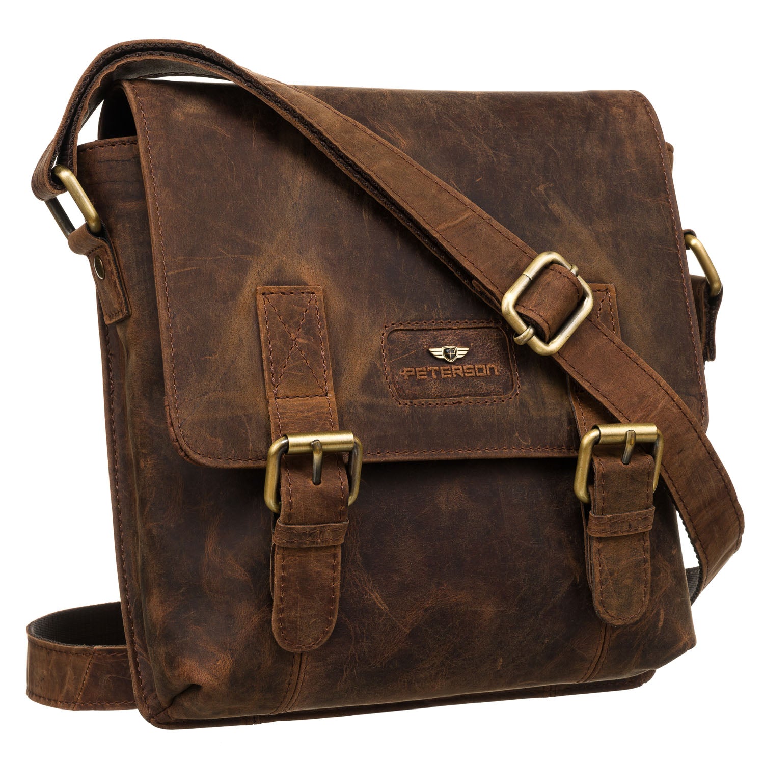 Rankinė vyrams Peterson, ruda R318
