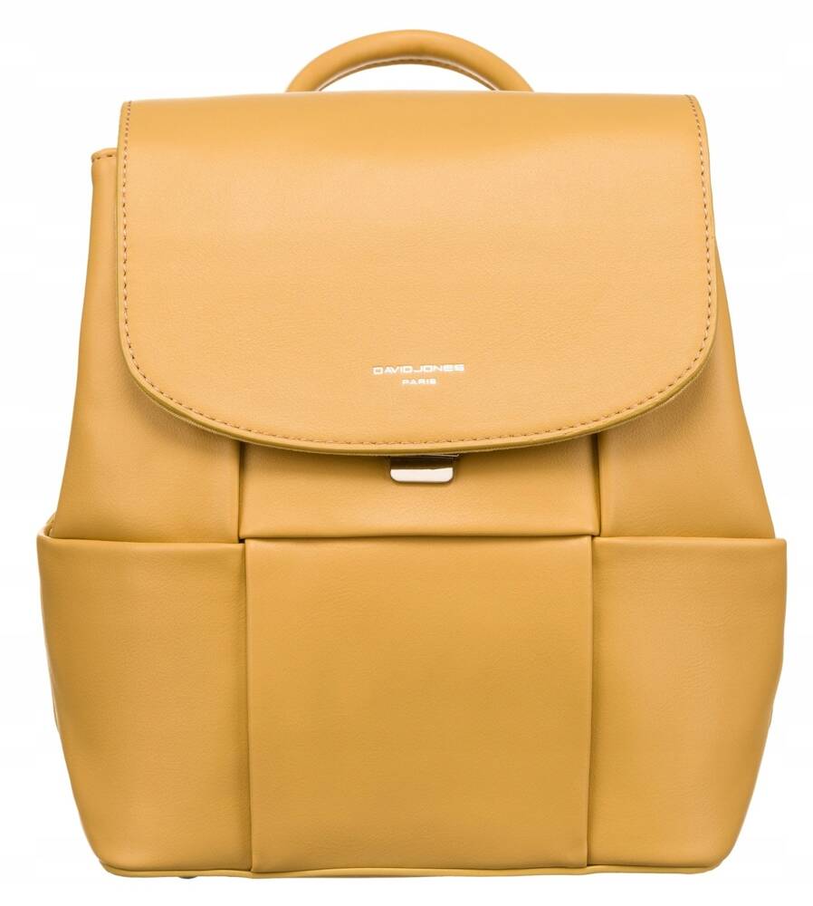 Klasikinė kuprinė moterims David Jones, geltona