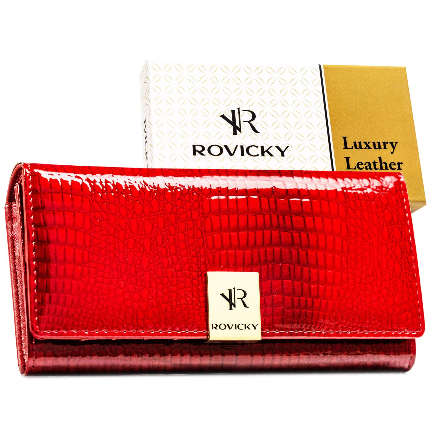 Piniginė moterims Rovicky, raudona