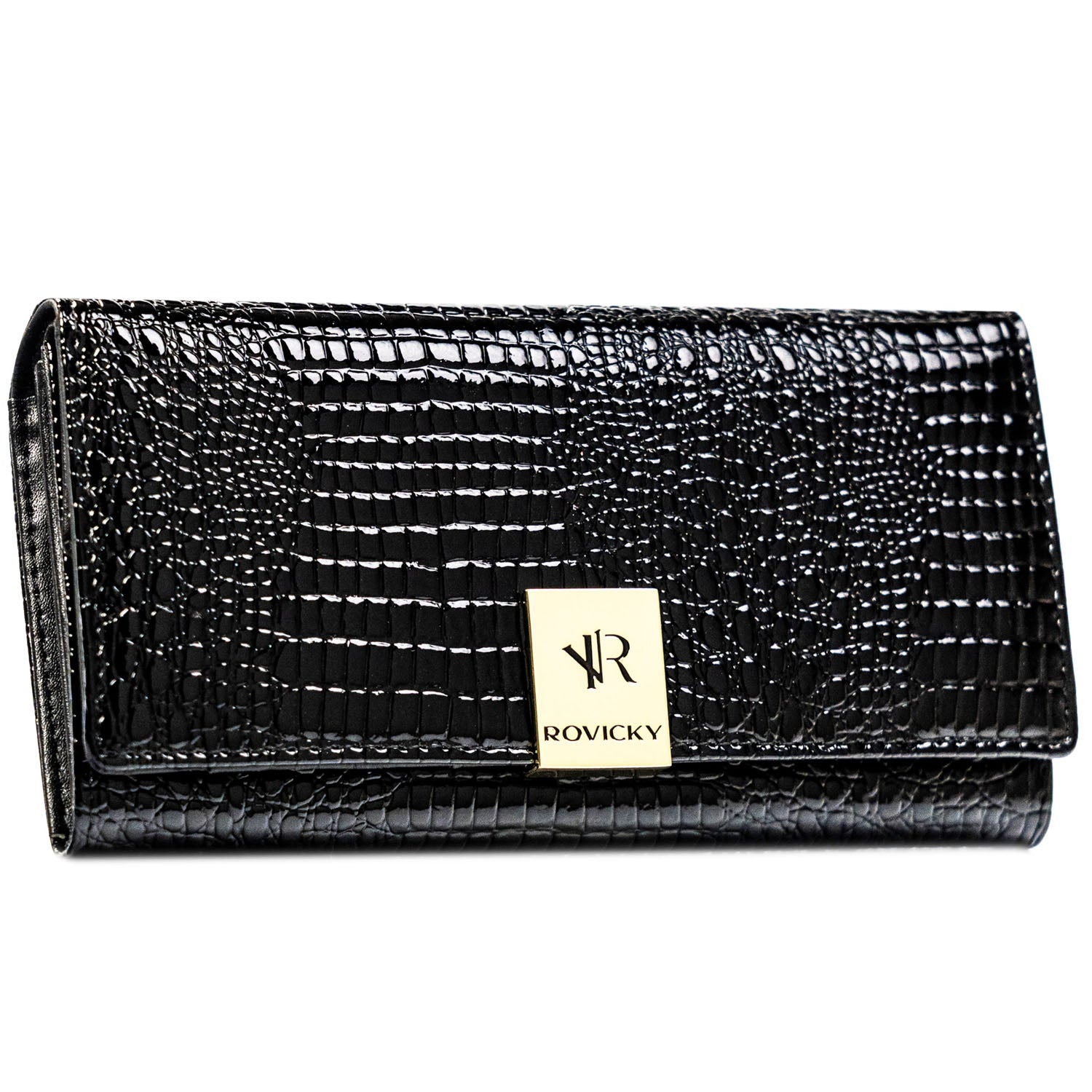Piniginė moterims Rovicky, juoda