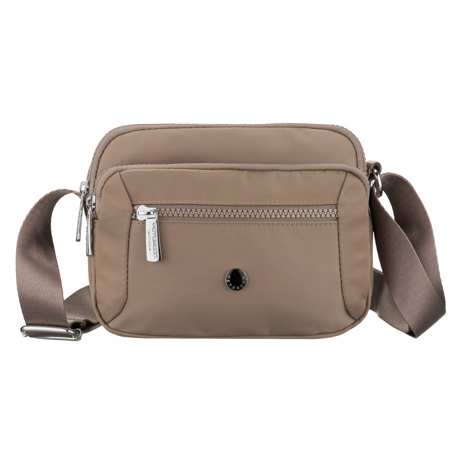 Maža rankinė moterims Peterson, tamsiai smėlio B456