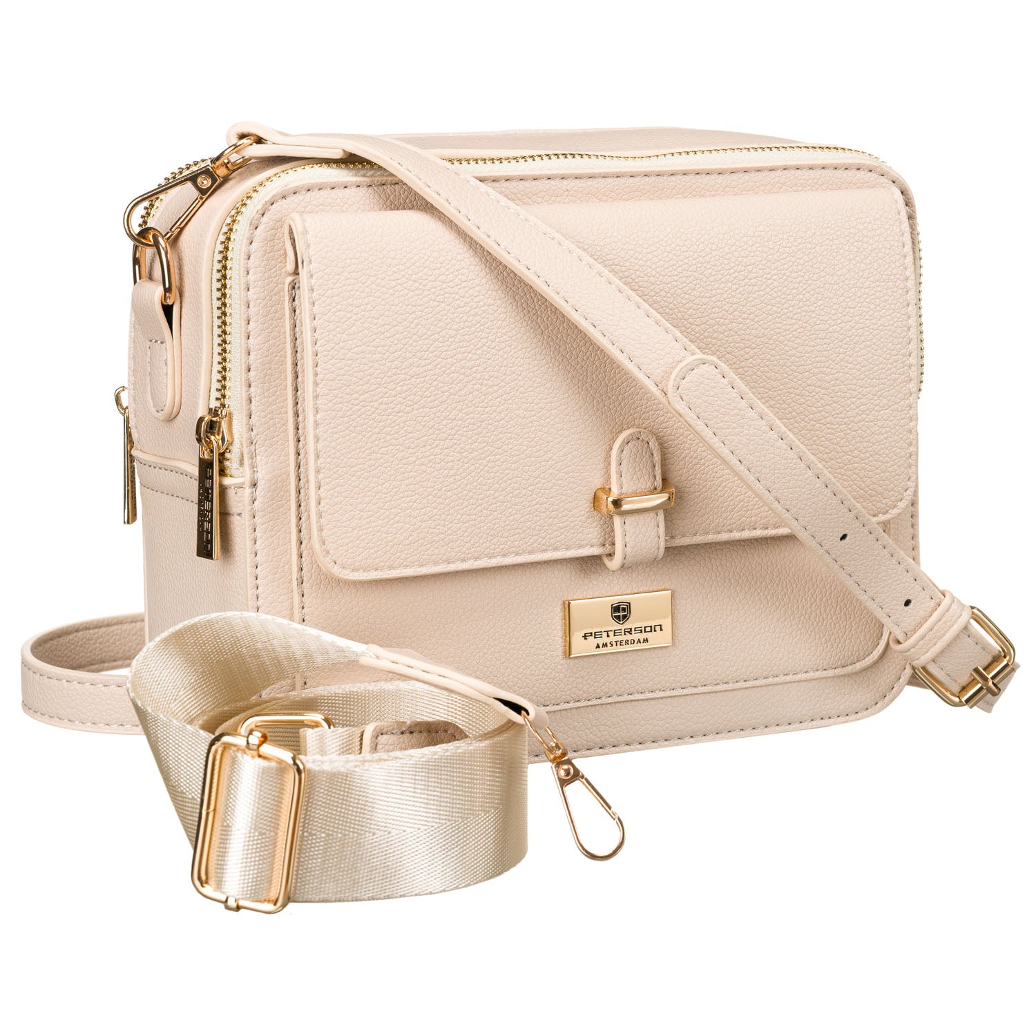 Maža rankinė moterims Peterson, smėlio N501