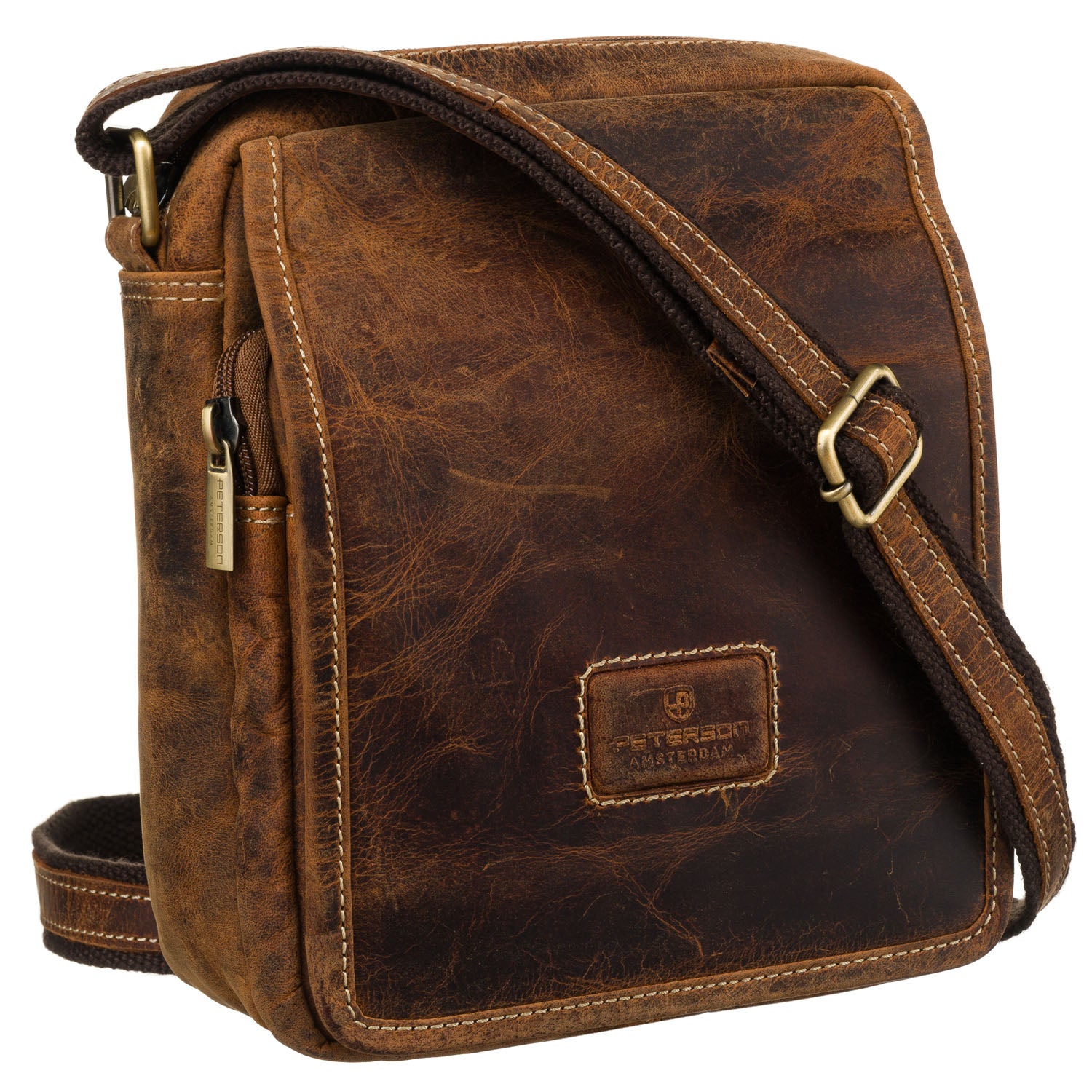 Rankinė vyrams Peterson, ruda R548