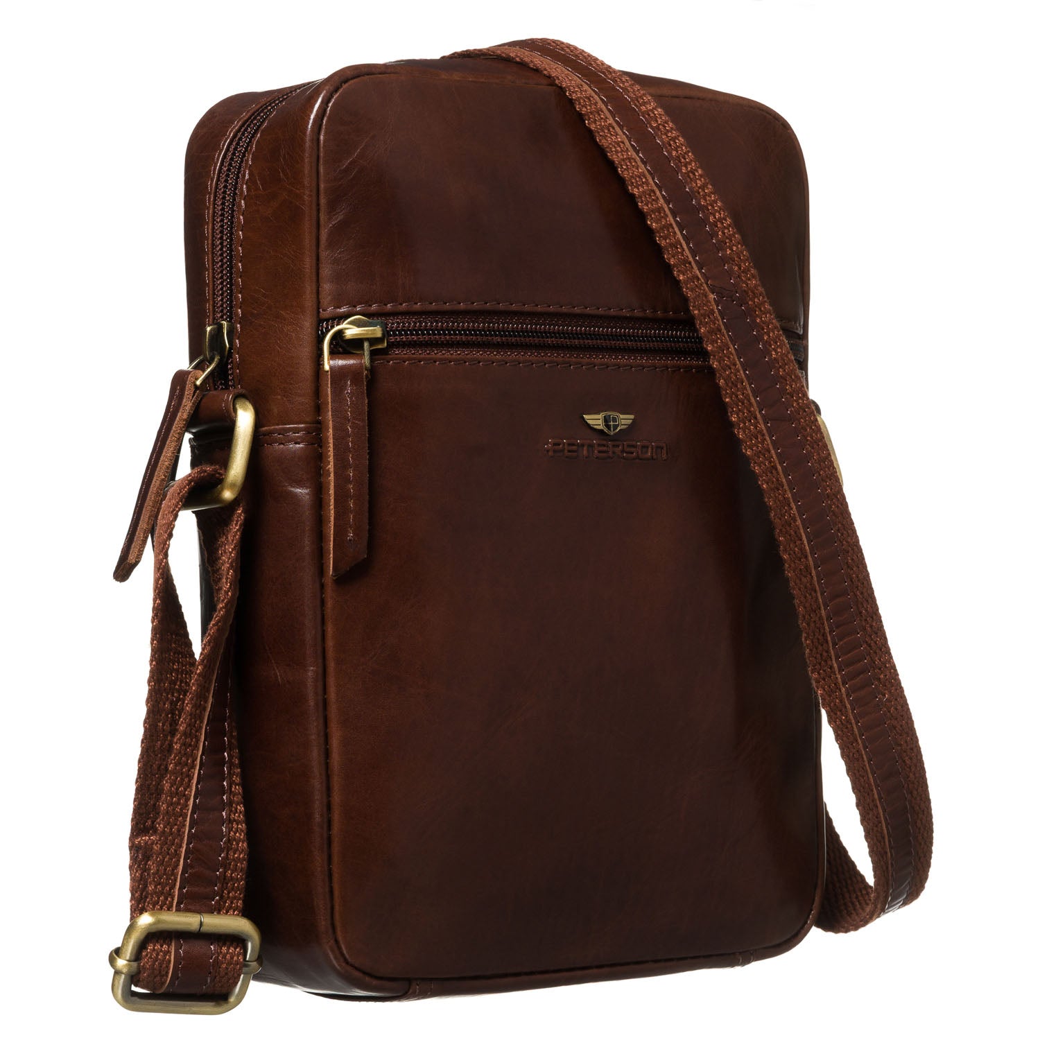 Rankinė vyrams Peterson, ruda R418