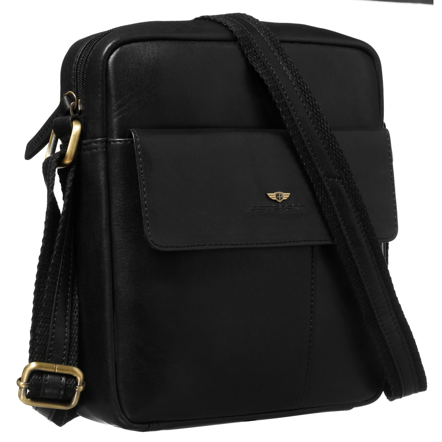 Rankinė vyrams Peterson, juoda R492