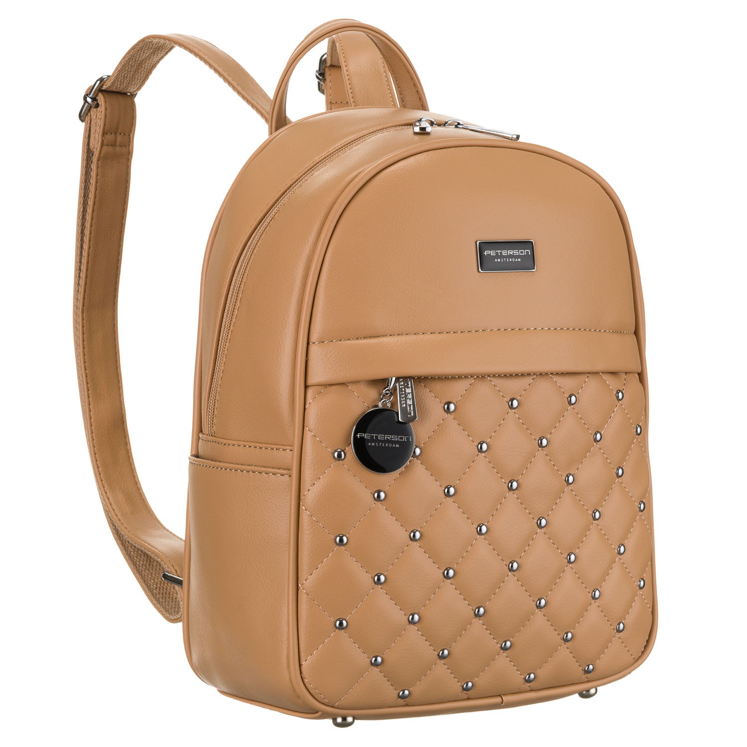 Moteriška maža eko odos Peterson kuprinė, smėlio P01.