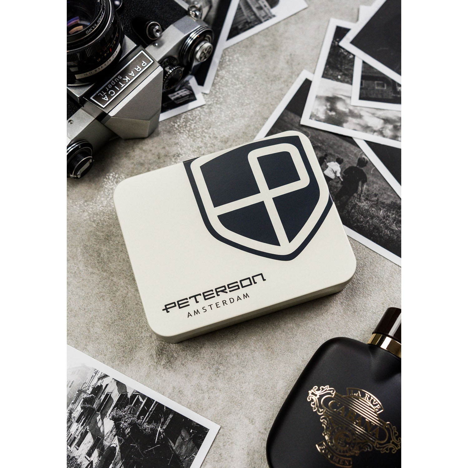 Maža piniginė vyrams Peterson, juodas N434