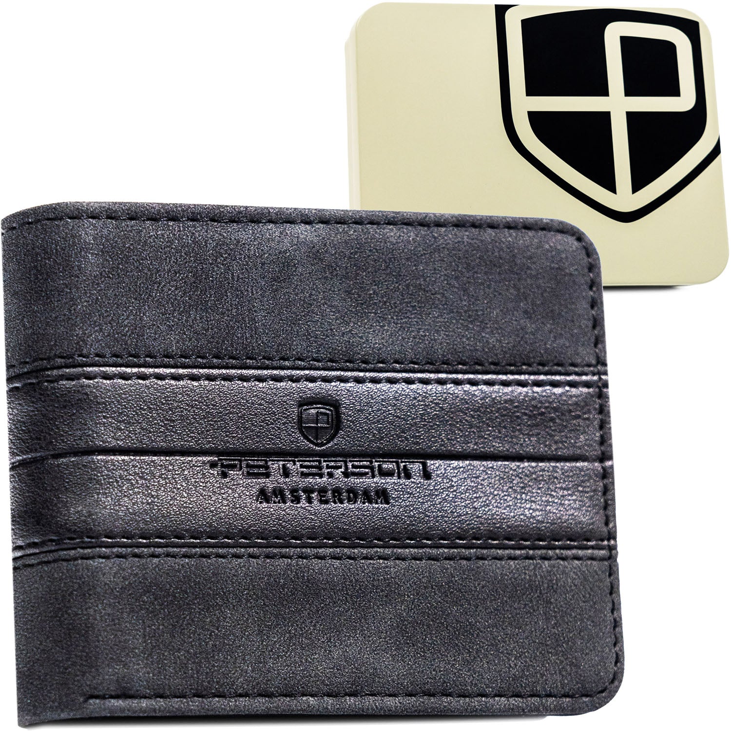 Maža piniginė vyrams Peterson, juodas N444