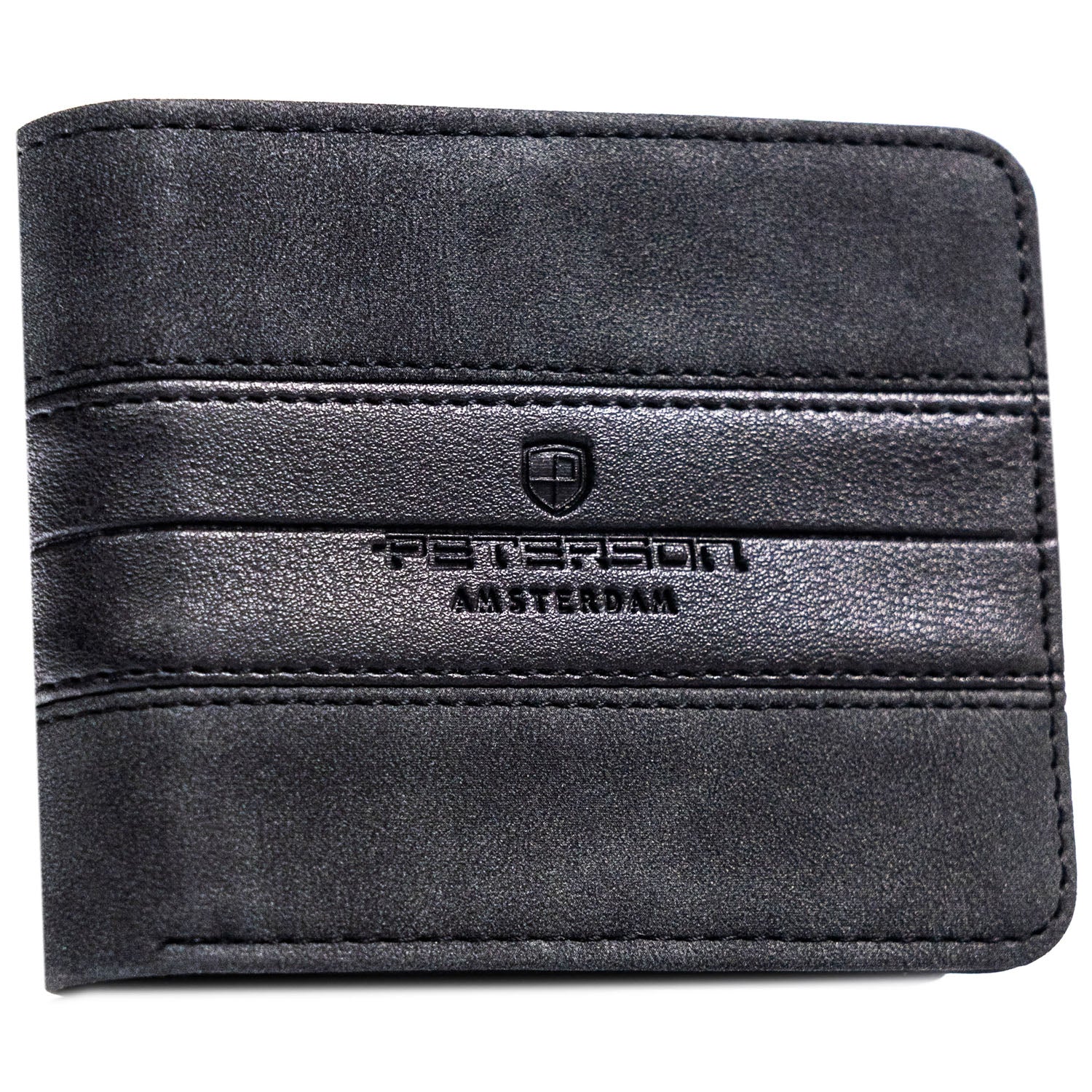 Maža piniginė vyrams Peterson, juodas N444