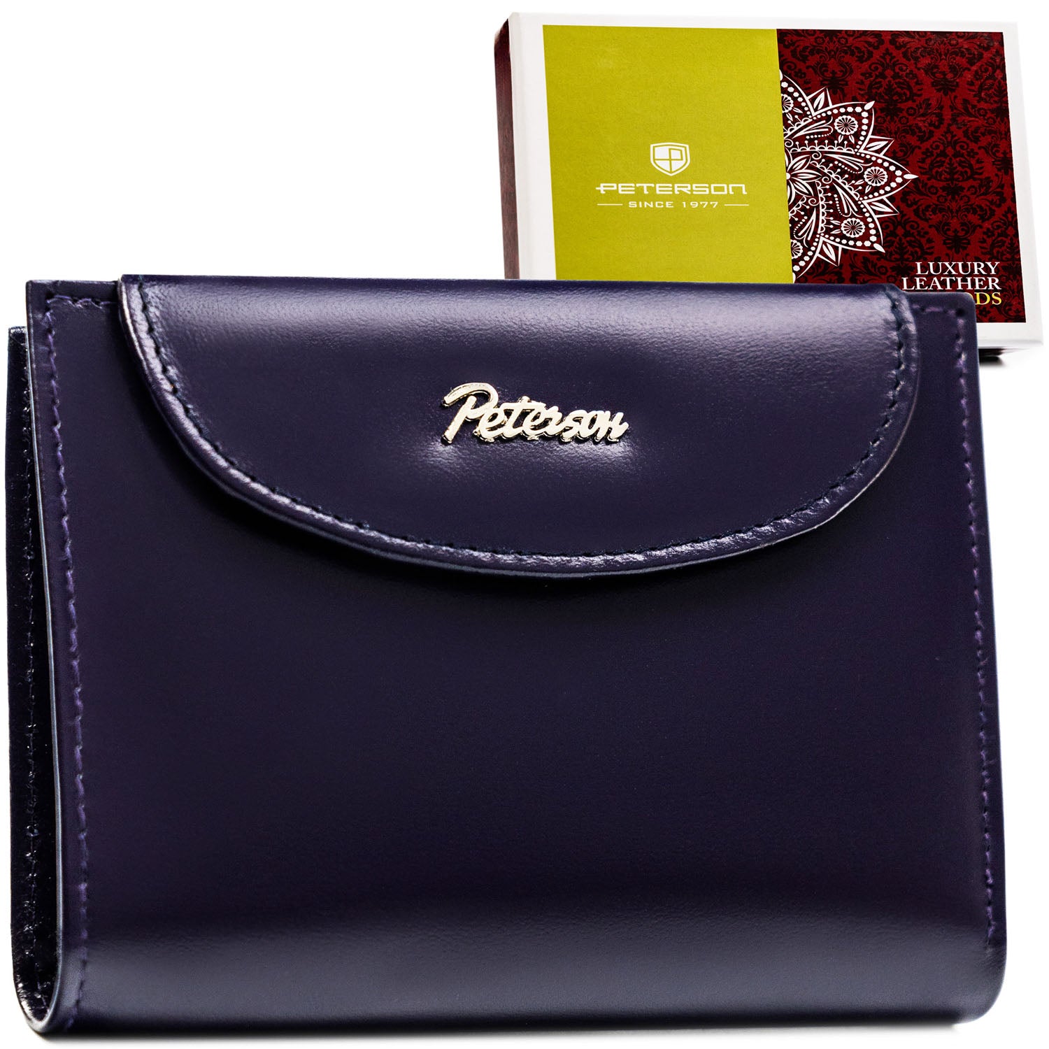 Maža piniginė moterims Peterson, violetinė PT83