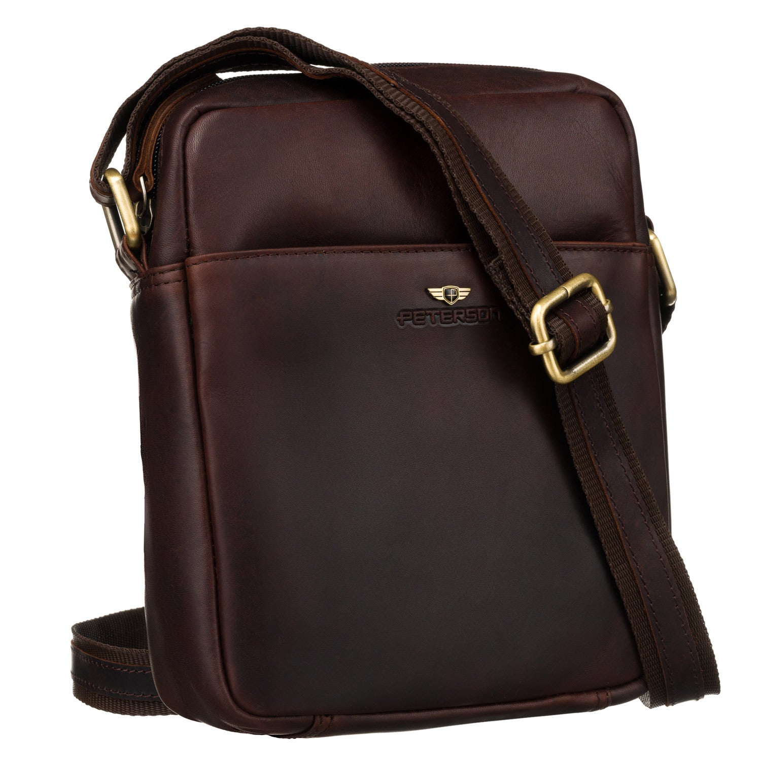 Vidutinė rankinė Peterson, ruda R14