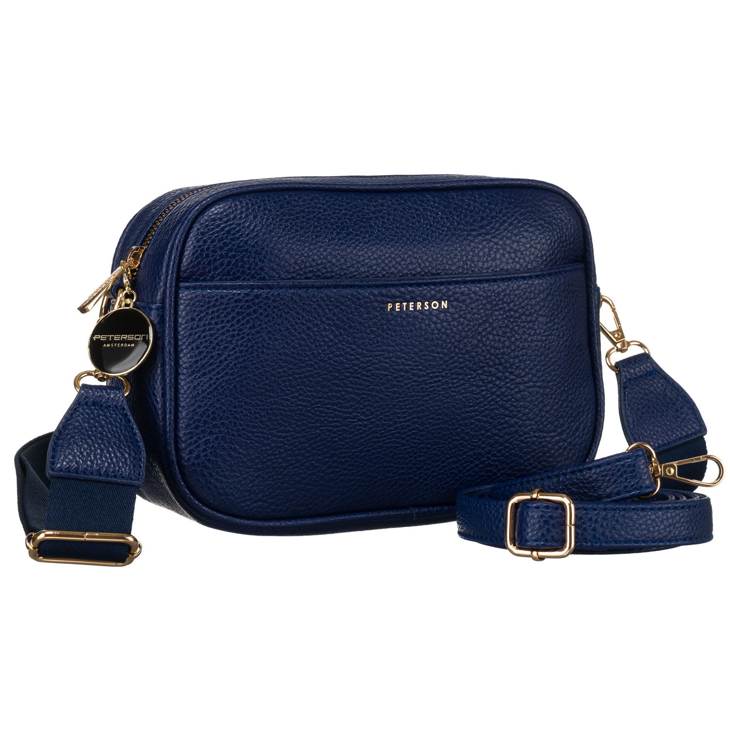 Rankinė maža eko oda Peterson, mėlyna A01