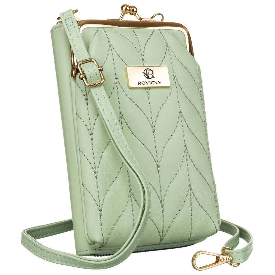 Maža rankinė Rovicky, žalia R0172