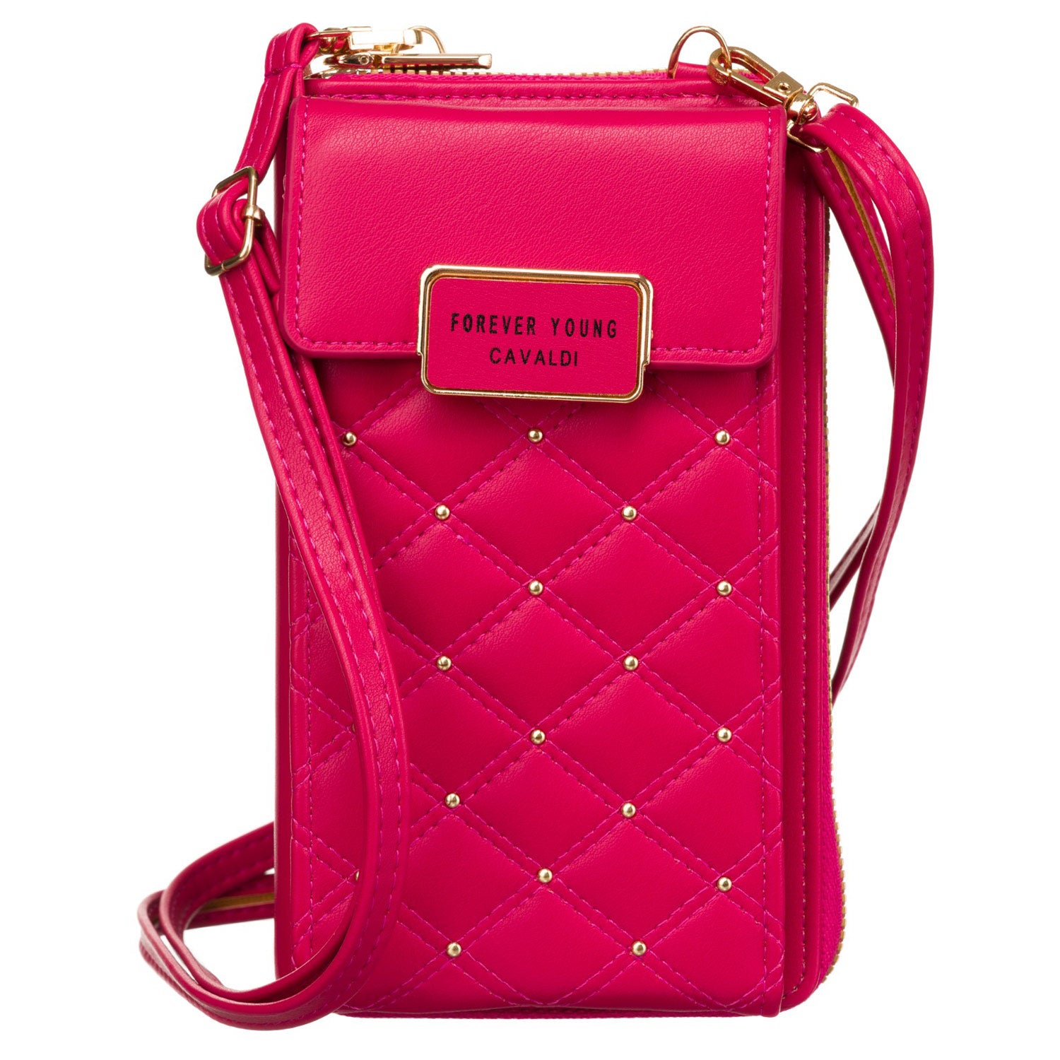 Maža rankinė dirbtinės odos 4U Cavaldi, rožinė A01 N425
