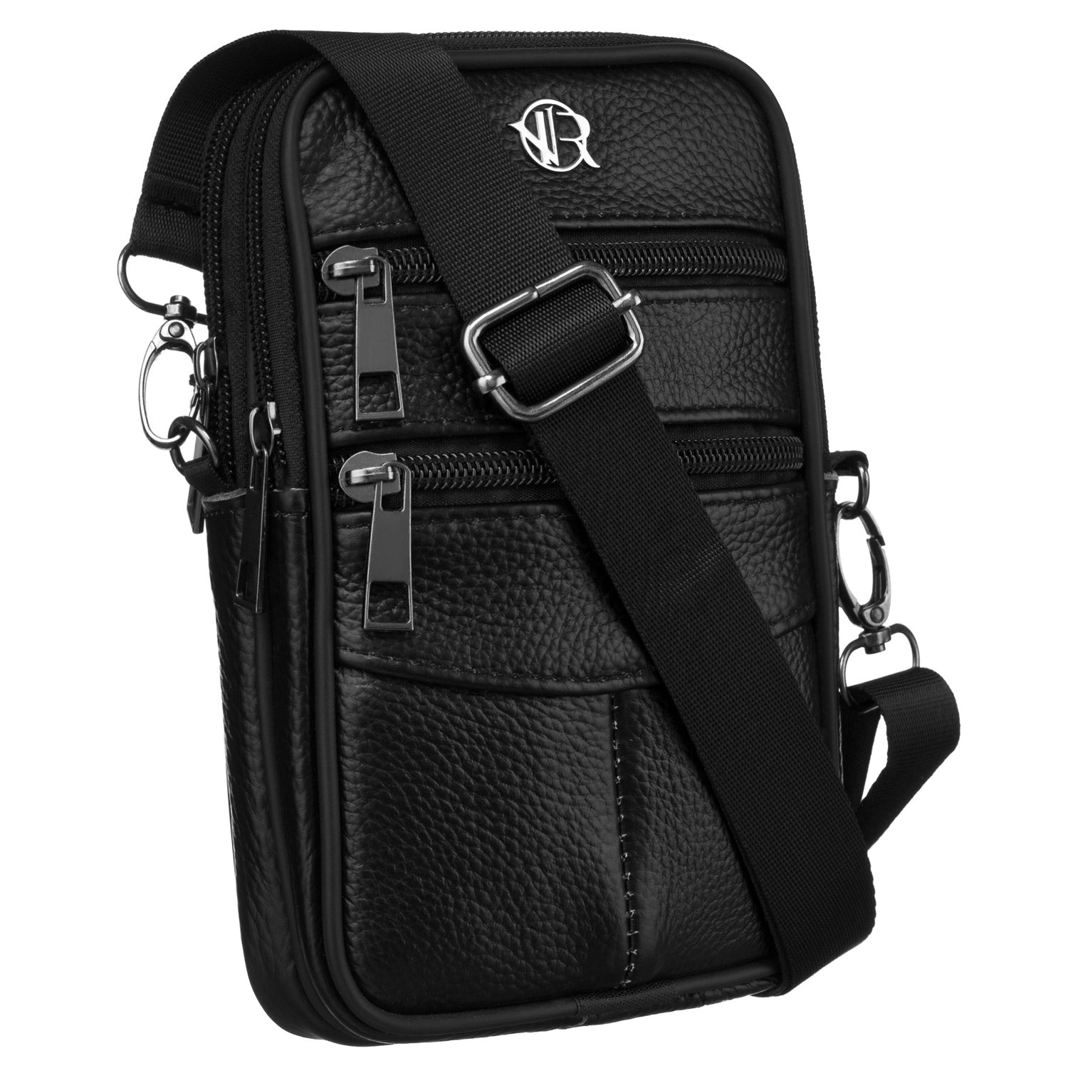 Maža odinė rankinė Rovicky, juoda R2367