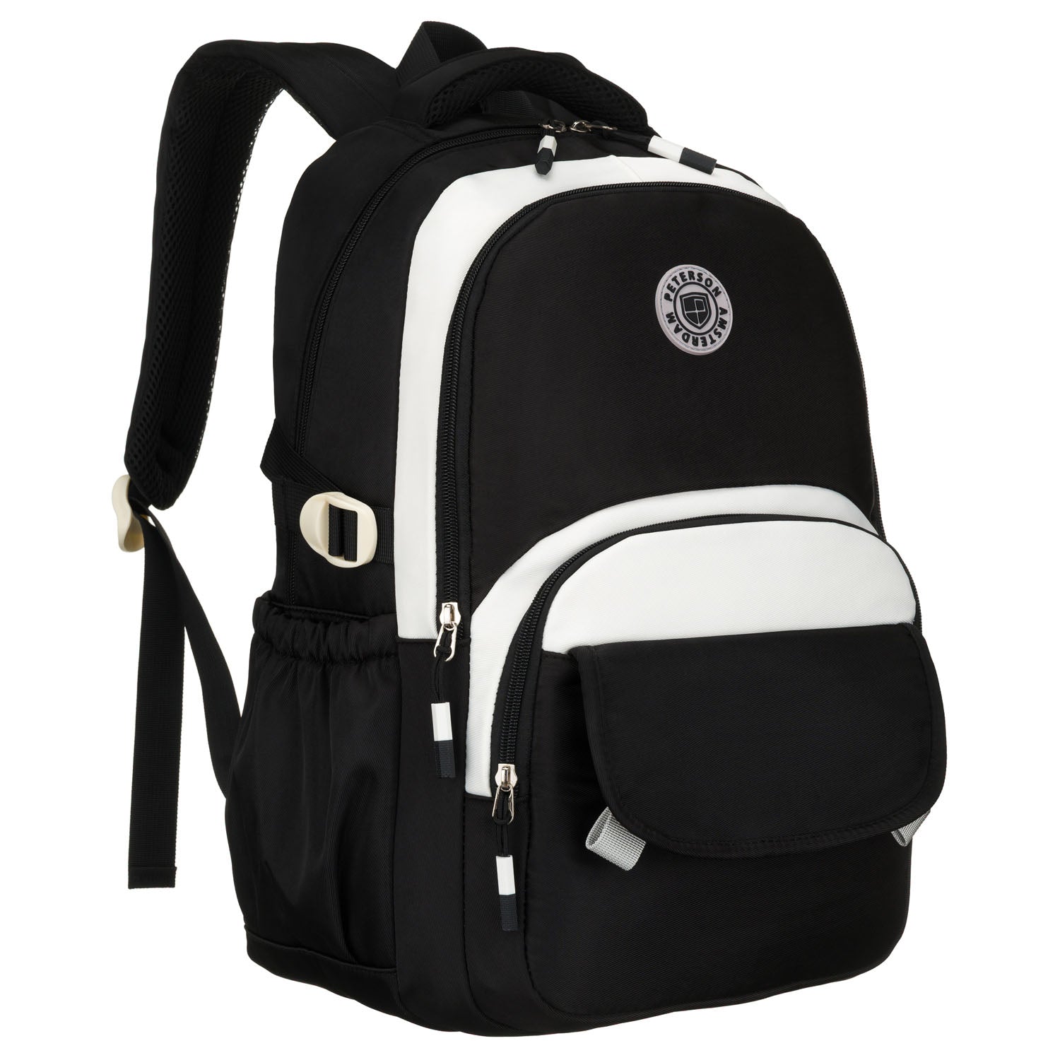 Plecak mokyklinis Peterson, juodas