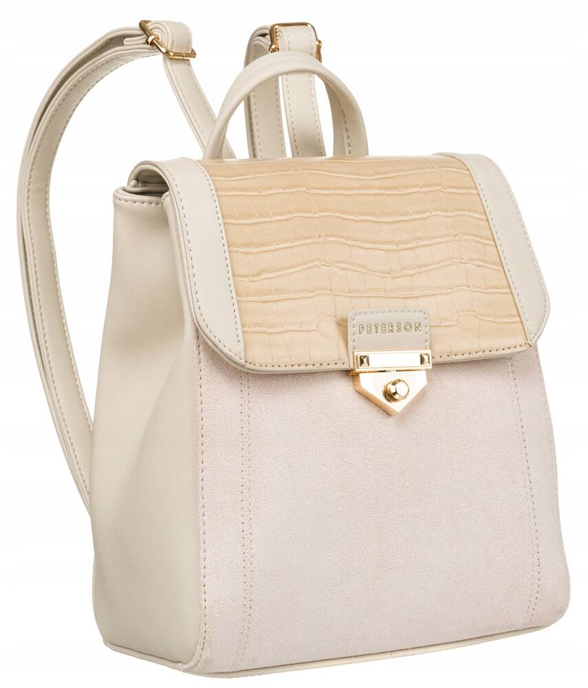 Kuprinė moterims Peterson, smėlio 1-0296