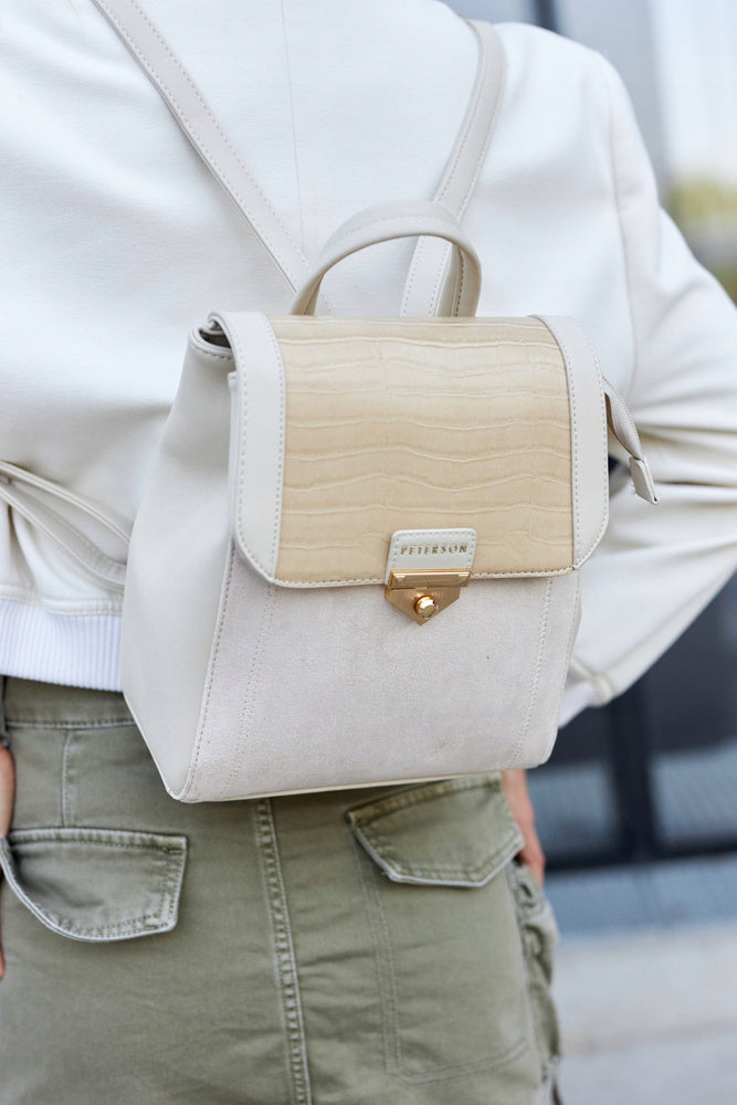 Kuprinė moterims Peterson, smėlio 1-0296