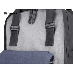 Pilka-juoda kuprinė 15″ laptopui Himawari