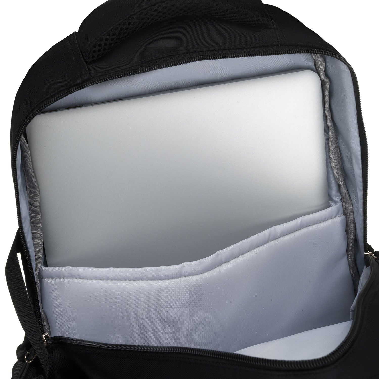 Vidutinė kuprinė unisex Peterson, juoda