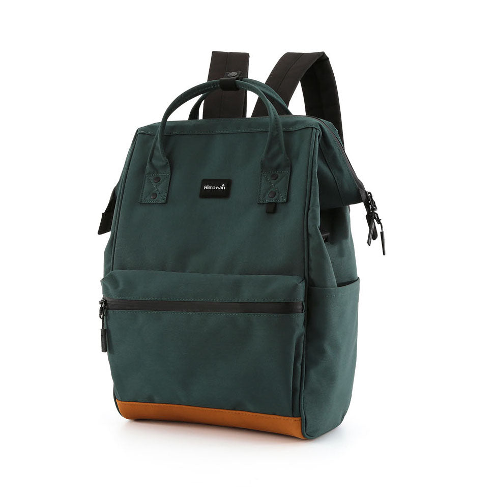 Moteriška kuprinė Himawari, tamsiai žalia